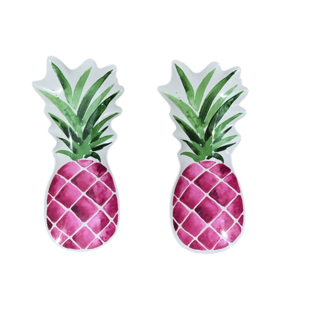 Vibrant Pineapple Serving Trays